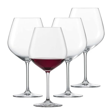 SCHOTT ZWIESEL Burgunderpokal Forté (4er-Set), ausladende Burgundergläser für Rotwein, spülmaschinenfeste Tritan-Kristallgläser, Made in Germany (Art.-Nr. 123614) im Sale